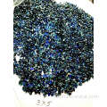 Piedra preciosa de zafiro azul oval natural